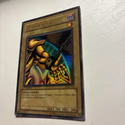 Yugioh Exodia Left Arm of the Forbidden One LOB-123 Ultra Rare 1st Ed LP-MP - Image 2