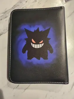 Pokemon Center Gengar Haunter Gastly 4-Pocket Card File Binder Sheet Storage - Image 3