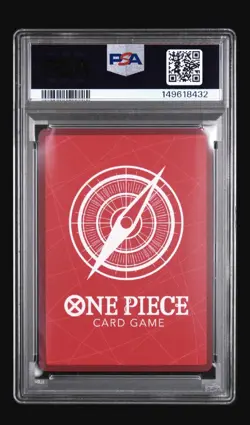 2025 KUZAN One Piece OP12-040 Leader Alt Art Legacy of the Master PSA 10 GEM MT - Image 2