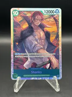 Shanks (028) OP13-028 SR Carrying On His Will NM/M One Piece - Image 1