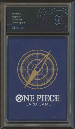 Monkey D. Luffy OP09-119 - One Piece Emperors in the New World - AiGrading 10 - Image 2