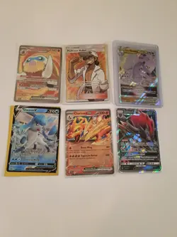 Pokemon GX-VSTAR-Glaceon & Charizard Promos-Full Art Holo Card Lot - Image 1