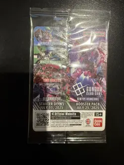 Sealed ENGLISH Gundam Card Game EX Base Gundam Base World Tour Promo EXBP-003 - Image 2