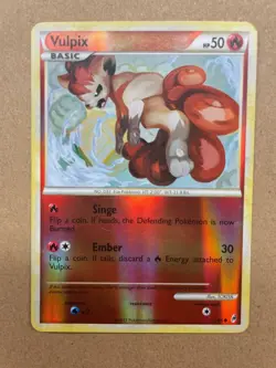 Pokemon Card Vulpix 75/95 Call of Legends Reverse Holo Lp/Mp - Image 1