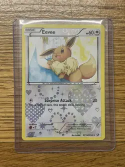 Pokemon Card - TCG: Eevee - Legendary Treasures - RC14/RC25 Radiant - Image 1