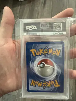 2000 POKEMON BASE SET 2 #8 HITMONCHAN-HOLO PSA 7 Graded Card Slabbed 8/130 - Image 4