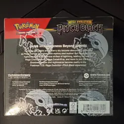 Pokemon TCG Mega Evolution Pitch Black Sealed Booster Box English 180 Cards - Image 3