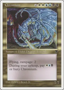 Chromium - N/A / English / Heavily Played MTG - Image 1