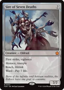 Sire of Seven Deaths - 1 / English / Near Mint MTG - Image 1