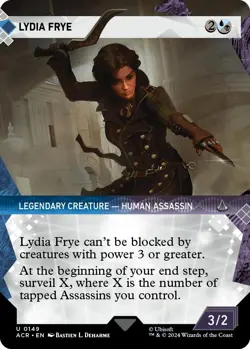 Lydia Frye (Showcase) Foil Universes Beyond: Assassin's Creed LP MTG - Image 1