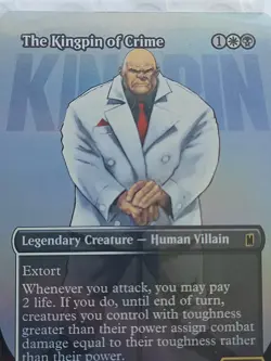 Kingpin of Crime (Borderless) **FOIL**, Marvel, Magic the Gathering, MTG **NEW** - Image 4