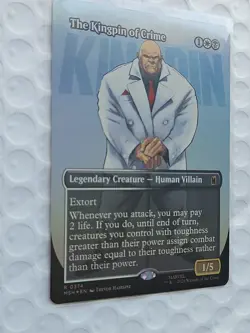 Kingpin of Crime (Borderless) **FOIL**, Marvel, Magic the Gathering, MTG **NEW** - Image 5