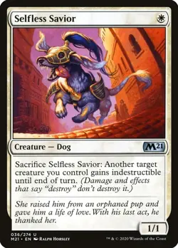 NM - Selfless Savior [M21 - 36] Core Set 2021 - Image 1