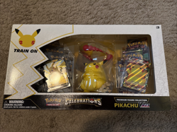 Pokemon TCG Celebrations Pikachu VMAX Premium Figure Collection Box Sealed 25th - Image 1