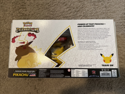Pokemon TCG Celebrations Pikachu VMAX Premium Figure Collection Box Sealed 25th - Image 3