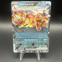 Charizard Ex 054/091 SV Scarlet & Violet Double Rare Holo Pokemon Card TCG NM - Image 1