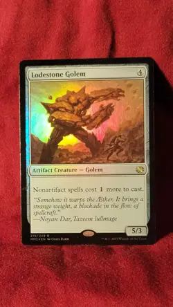 MTG Lodestone Golem Modern Masters 2015 Foil Rare - Image 1