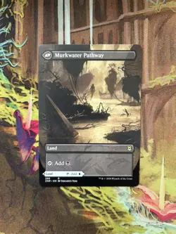 MTG Clearwater Pathway (Borderless) - 286 / English Near Mint - Image 2