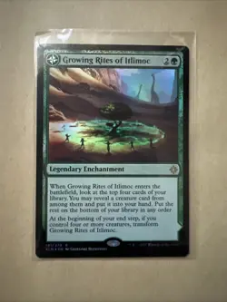 MTG Growing Rites of Itlimoc XLN 191 R NM FOIL - Image 2