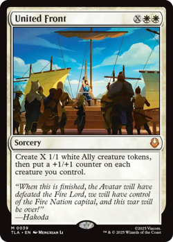 MTG United Front - Foil, NM-Mint, English Avatar: The Last Airbender - Image 1