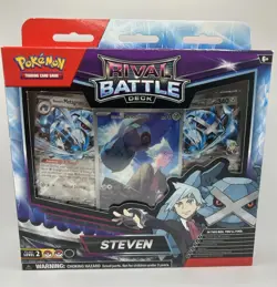 Pokemon Rival Battle Deck Steven's Beldum Illustration Metagross Ex New In Hand! - Image 1
