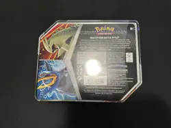 Pokemon Empoleon V Strikers Tin Factory Sealed 5 Packs 820650809552 - Image 2