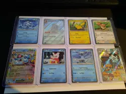 Pokemon 2025 Holiday Calendar Promos (COMPLETE SET OF 8) & sleeve and top loader - Image 1