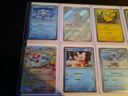 Pokemon 2025 Holiday Calendar Promos (COMPLETE SET OF 8) & sleeve and top loader - Image 3