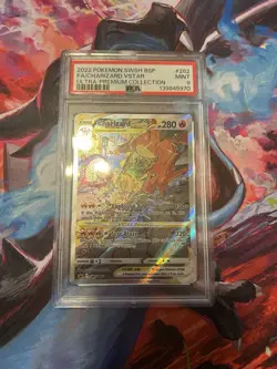 Pokemon TCG Charizard VSTAR PSA 9 2022 SWSH Promo SWSH262 FA Holo EN - Image 1