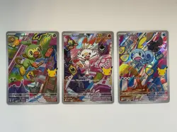Pokemon TCG First Partner Illustration Collection Series 2 Gen 8 Galar Starters - Image 1