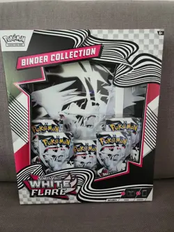 Pokemon White Flare Binder Collection Box - NEW SEALED - Image 2