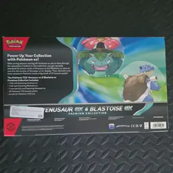 Pokemon TCG Venusaur ex & Blastoise ex Premium Collection Box *DAMAGED CORNER* - Image 2