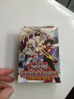 Yugioh Trading Card Game Saber Force Starter Deck First Edition - Image 1