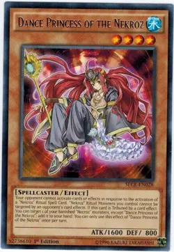 3 x Dance Princess of the Nekroz - SECE-EN028 - Rare - 1st Edition Near Mint, En - Image 1