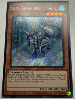 Stream, Dragon Ruler of Droplets - BLMM-EN122 - Ultra Rare - 1st Ed. - NM/M - Image 1