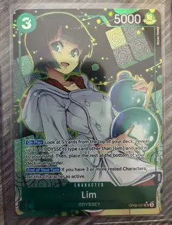 One Piece Lim OP09-037 SR Alt Art Emperors in the New World English NM - Image 1