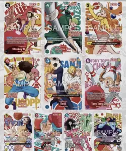 One Piece x Round 1 English Promo Pack Presale - SET OF 10 PACKS One Piece - Image 1