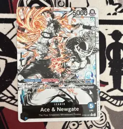 Bandai One Piece TCG Ace & Newgate ST22-001 Leader Special ENG 5000 - Image 1