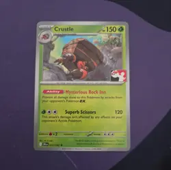 Crustle Pokemon Prize Pack Series 9 Promo Pokemon Card DRI 012/182 - Image 1