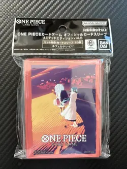 Bandai One Piece Card Sleeves Ltd. Ed. Vol.5 Nefeltari Vivi 70ct - Image 1