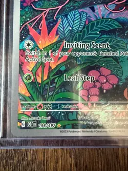 2023 Pokemon Obsidian Flames Gloom IR #198/197 Near Mint TCG Card - Image 2