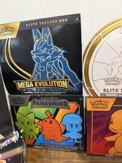 Pokemon Collection Lot ETBS tins HOLOS Cards Accessories Bulk Collection - Image 3
