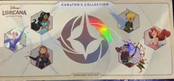 Disney Lorcana Curator's Collection Heroines Edition Promo Box 2024 (6 Cards) - Image 1