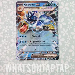 Pokemon Card Gyarados Ex 045/198 Ultra Rare Scarlet Violet Base Singles LP - Image 1