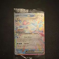 Pokemon Glaceon EX 026/131 Prismatic Evolutions Stamped Holo SEALED English Card - Image 1