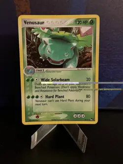 Pokemon TCG Venusaur Holo Rare Card 6/17 Pop Series 2 - Image 1