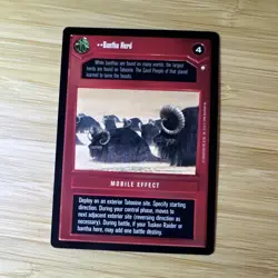 Star Wars CCG Decipher Trading card Bantha Herd - Image 1