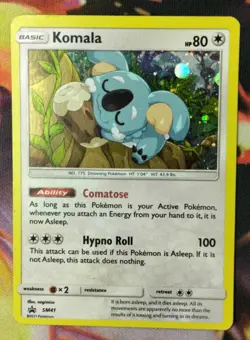 Komala SM41 MP Sun & Moon Black Star Promo 2017 Pokemon Card - Image 1