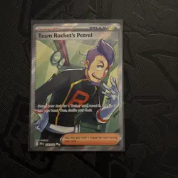 Team Rocket’s Petrel 226/182 - Full Art Holo - Destined Rivals Pokemon Card MINT - Image 2