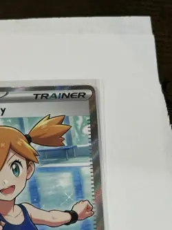 POKEMON TCG Pitch Black MISTY’S VITALITY Full Art Trainer Card 111/084 English - Image 4